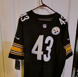 Steelers Throwback #43 Polamalu NFL Jersey